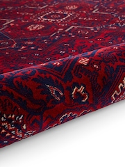 Think Rugs Red Dubai 62101 Traditional Rug - Image 3 of 6