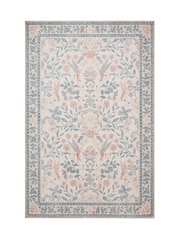 Think Rugs Beige Versailles H1423 Floral Rug - Image 3 of 6