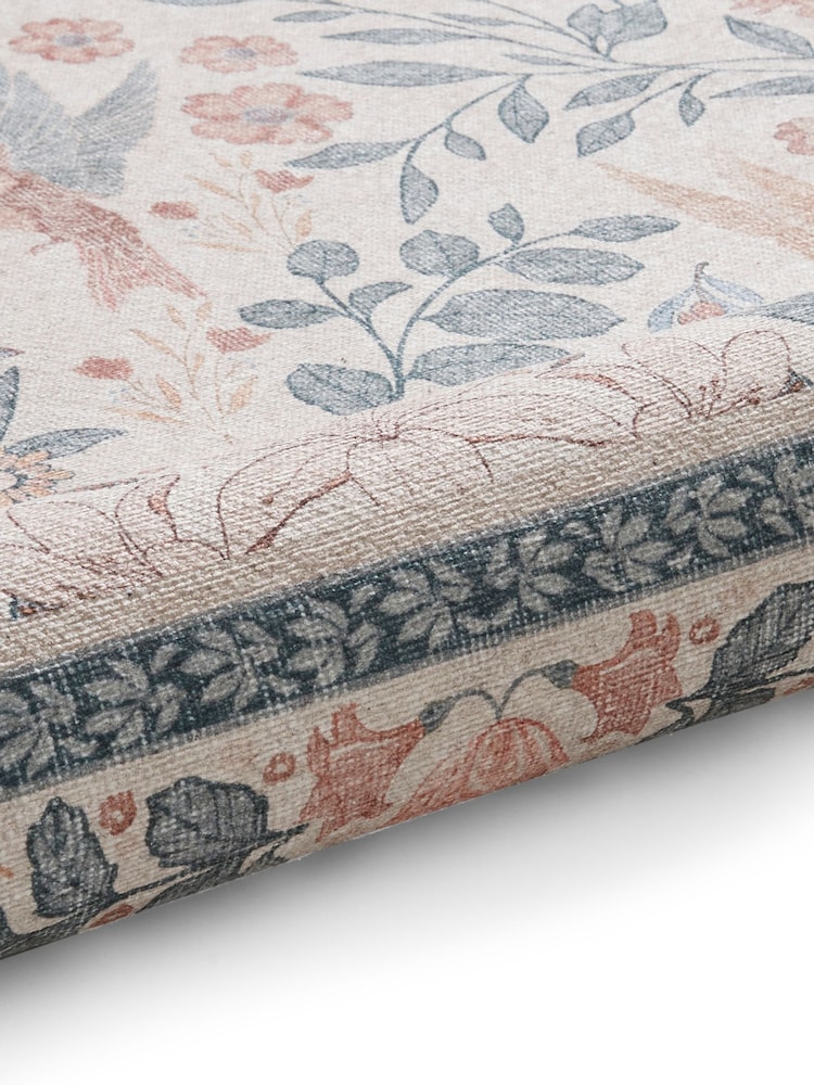 Think Rugs Beige Versailles H1423 Floral Rug - Image 6 of 6 Think Rugs Beige Versailles H1423 Floral Rug - Image 6 of 6