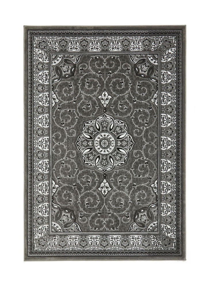 Think Rugs Silver Heritage 4400 Traditional Rug - Image 3 of 3