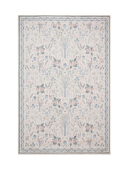 Think Rugs Beige Versailles H1373 Floral Rug - Image 3 of 6