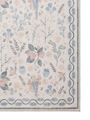 Think Rugs Beige Versailles H1373 Floral Rug - Image 6 of 6