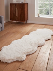Think Rugs Super Teddy Double Sheepskin Plain Shaggy Rug - Bild 1 von 6