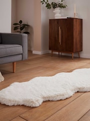 Think Rugs Super Teddy Double Sheepskin Plain Shaggy Rug - Bild 2 von 6