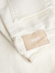 JJXX White Tokyo High Rise Wide Leg Denim Jeans - Image 6 of 7