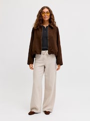 JJXX Black JJXX Short Sleeve Knit Polo Shirt - Image 2 of 7