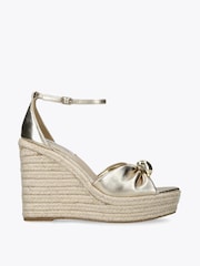 Steve Madden Gold Taliya Sandals - Image 1 of 4