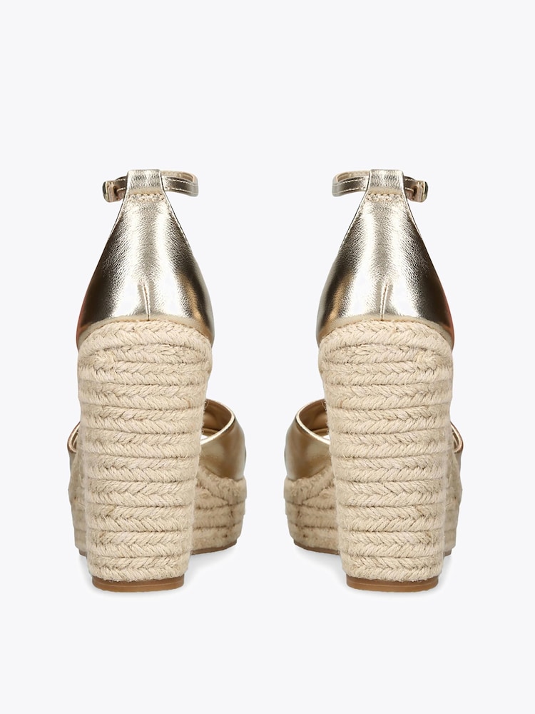 Steve Madden Gold Taliya Sandals - Image 4 of 4