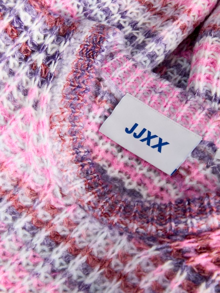 JJXX Purple Crew Neck Space Dye Knit Jumper - Image 7 of 7 JJXX Purple Crew Neck Space Dye Knit Jumper - Image 7 of 7