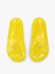 Kurt Geiger London Yellow Meena Jelly Sandals - Image 3 of 5