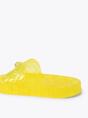 Kurt Geiger London Yellow Meena Jelly Sandals - Image 4 of 5