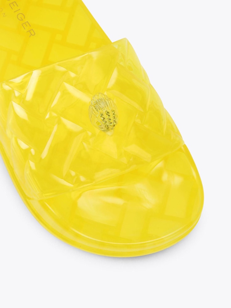 Kurt Geiger London Yellow Meena Jelly Sandals - Image 5 of 5 Kurt Geiger London Yellow Meena Jelly Sandals - Image 5 of 5