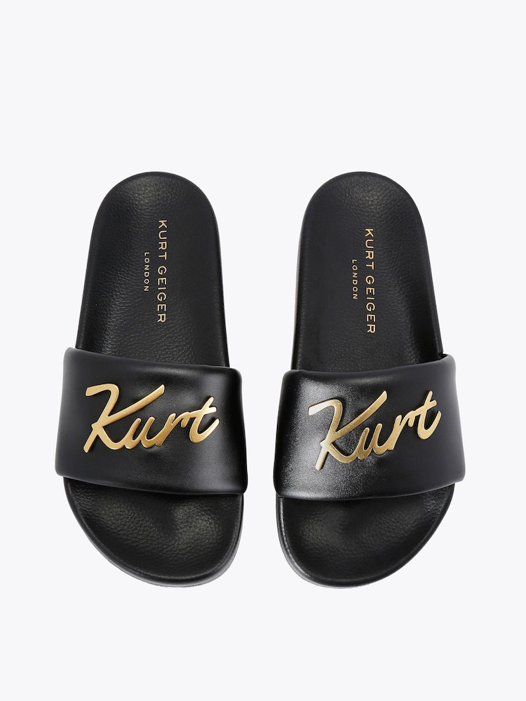 Kurt Geiger London Black Meena Kurt Sandals - Image 2 of 5