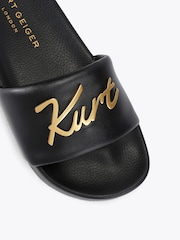 Kurt Geiger London Black Meena Kurt Sandals - Image 3 of 5