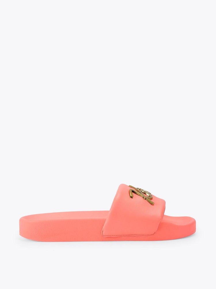 Kurt Geiger London Pink Meena Kurt Sandals - Image 1 of 4 Kurt Geiger London Pink Meena Kurt Sandals - Image 1 of 4