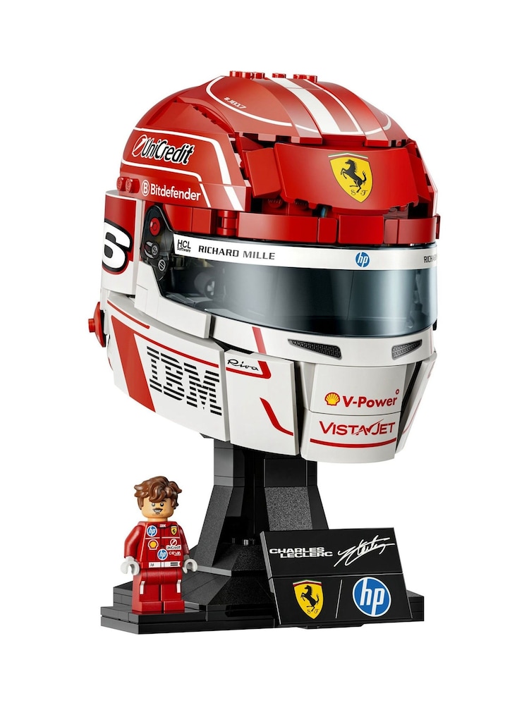 LEGO Editions Scuderia Ferrari HP Charles Leclerc Helmet 43014 - Image 2 of 8 LEGO Editions Scuderia Ferrari HP Charles Leclerc Helmet 43014 - Image 2 of 8