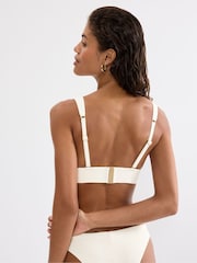 Triumph Cream Padded Summer Dune Bikini Top - Image 2 of 5