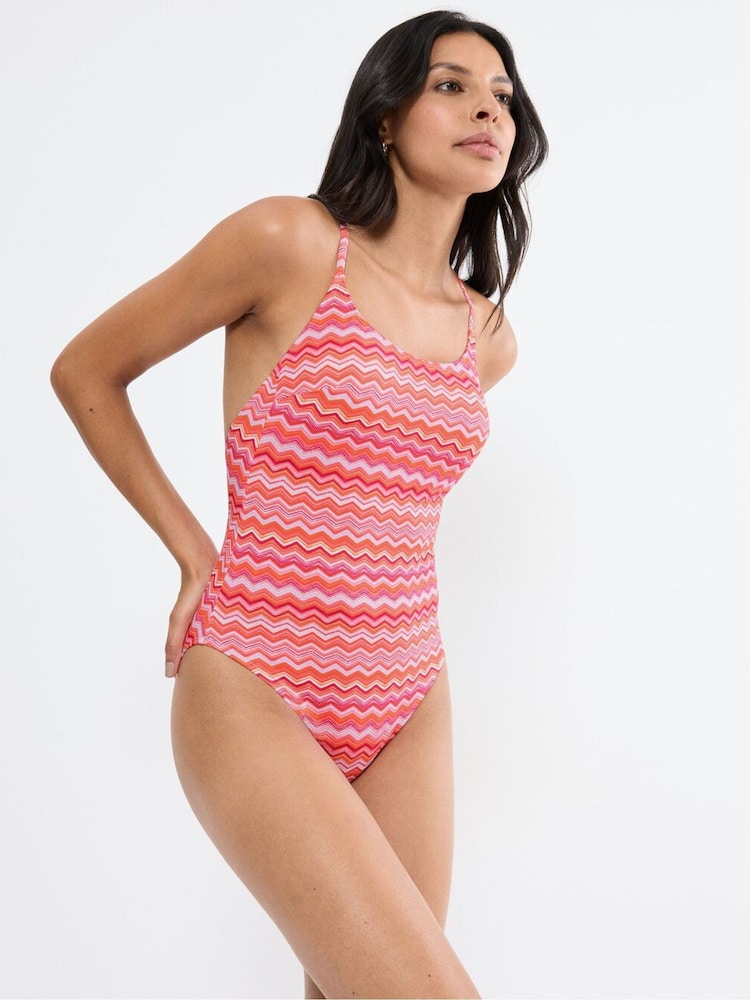 Triumph Orange Mix & Match Summer Padded Non-wired One-piece Swimsuit - Image 1 of 5