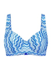 Triumph Blue Mix & Match Summer Wired Bikini Top - Image 5 of 5
