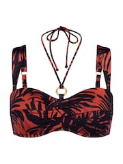 Triumph Brown Wired Summer Palm Bikini Top - Image 6 of 6
