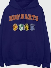 Brands In Blue Harry Potter Hogwarts Icons Hoodie - Image 4 of 5
