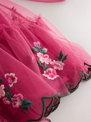 Laura Ashley Floral Embroidered Collared Dress - 圖片 10/11