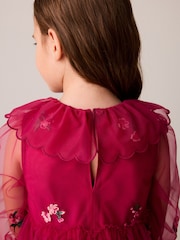 Laura Ashley Floral Embroidered Collared Dress - 圖片 6/11