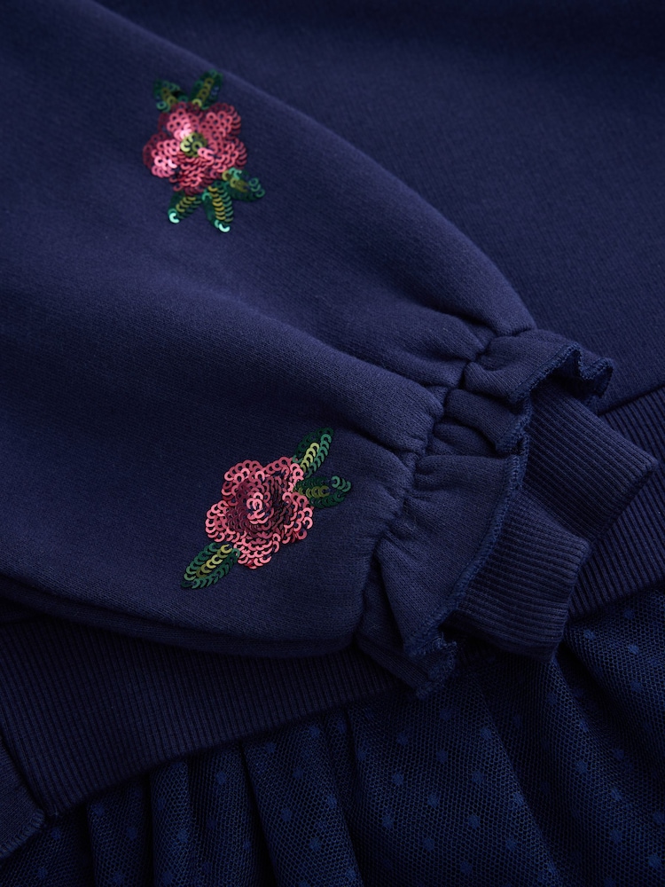 Laura Ashley 花卉装饰毛衣连衣裙 - 图片9 / 9