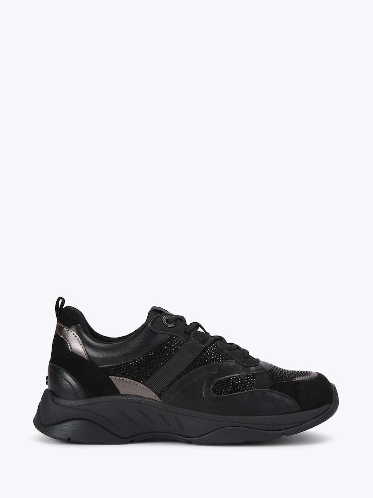 KG Kurt Geiger Black Louisiana Trainers - Image 2 of 5 KG Kurt Geiger Black Louisiana Trainers - Image 2 of 5