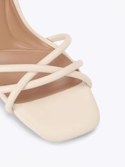 KG Kurt Geiger White Sable Sandals - Image 4 of 4