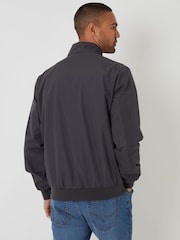 رمادي - سترة هارينجتون مضادة للماء من Threadbare - Image 2 of 4