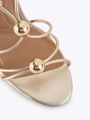 KG Kurt Geiger Gold Swift Sandals - Image 5 of 5