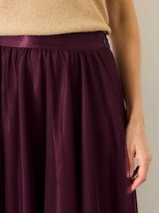 Wein - FatFace Tulle Prom Skirt - Bild 5 von 7