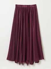 Wein - FatFace Tulle Prom Skirt - Bild 7 von 7