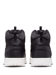 Nike Black Court Vision Mid Winterized Trainers - Image 6 of 10