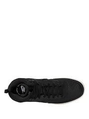 Nike Black Court Vision Mid Winterized Trainers - Image 7 of 10