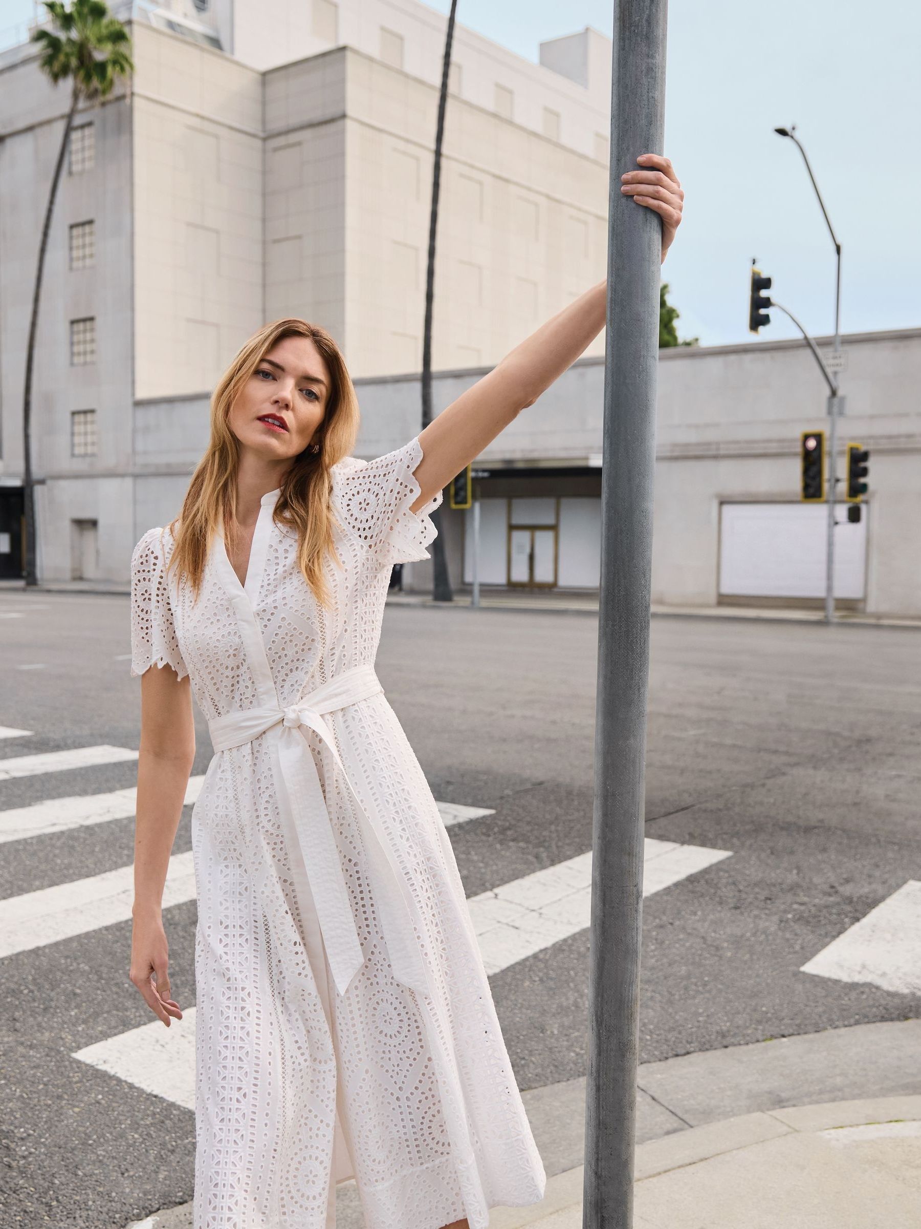 Buy Phase Eight White Aletta White Dress from Next USA