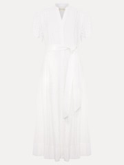 Phase Eight White Aletta White Dress - Image 6 of 6