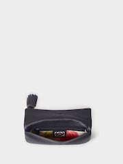 Osprey London Blue Bexley Grainy Hide Leather Clutch Bag - Image 4 of 6