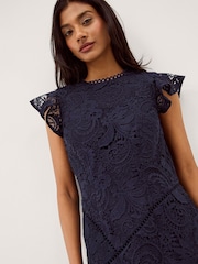 Monsoon Gina Floral Lace Midi Dress - Εικόνα 2 από 4