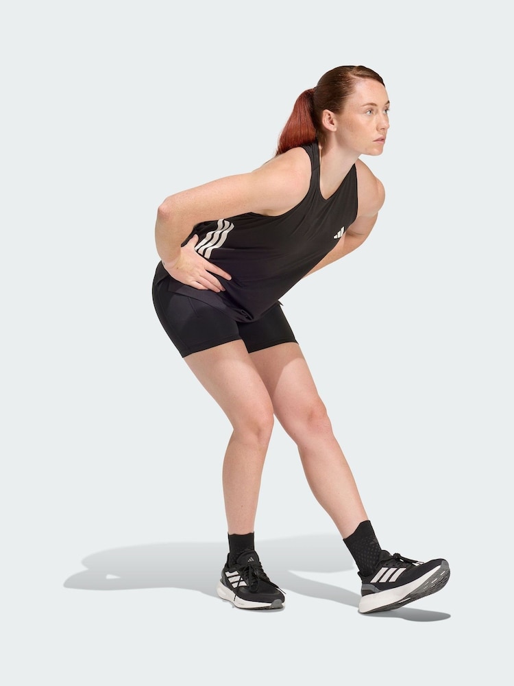 adidas Black 365 Climacool Running Short Leggings - Image 2 of 5