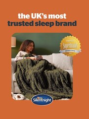 Silentnight Green Luxury Super Cosy 9-Heat Setting Heated Throw - Image 8 of 9