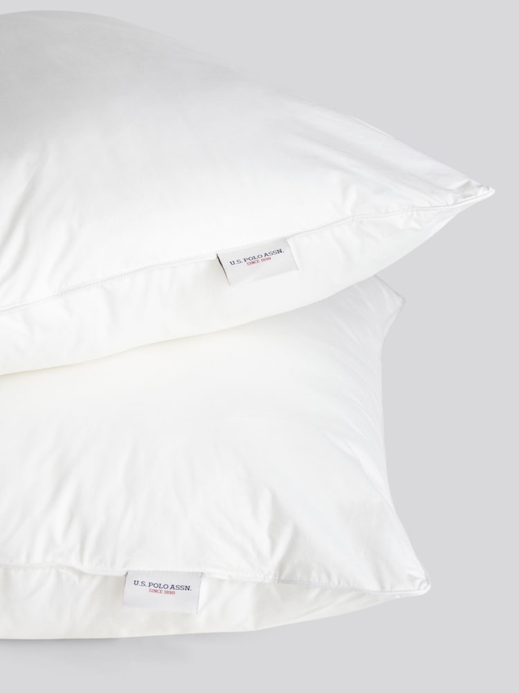 Us Polo Assn Luxury Cotton Pillow Pair - Image 4 of 4