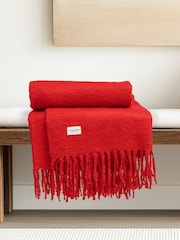 U.S. Polo Assn. Haute Red Premium Super Soft Hanging Throw - Image 1 of 5
