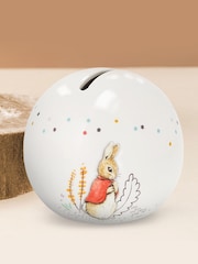 Peter Rabbit White Flopsy Ceramic Money Bank - Image 1 of 5