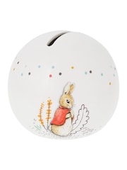 Peter Rabbit White Flopsy Ceramic Money Bank - Image 4 of 5