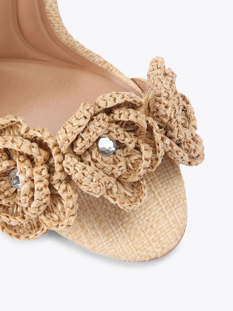 KG Kurt Geiger Cream Sonnet Sandals - Image 4 of 4