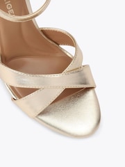 KG Kurt Geiger Gold Soraya Sandals - Image 5 of 5