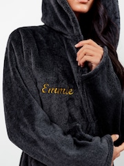 Personalised Two Tone Maxi Dressing Gown - Image 4 of 4