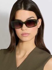 Dune London Green Goal Sunglasses - Image 5 of 5